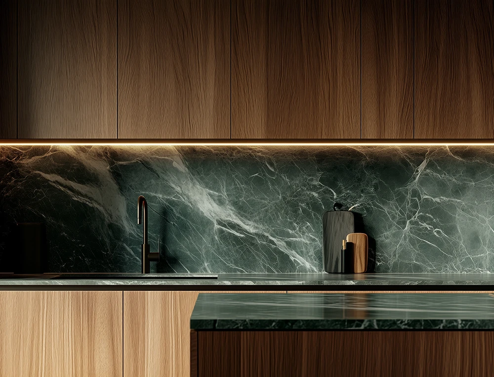 Kitchen and Entertainment Space Design