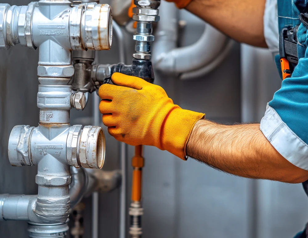 kitchen appliances and plumbing fixtures