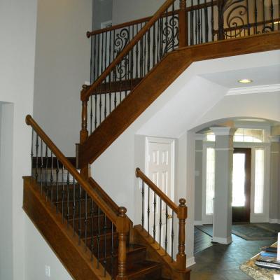 after spring staircase remodel